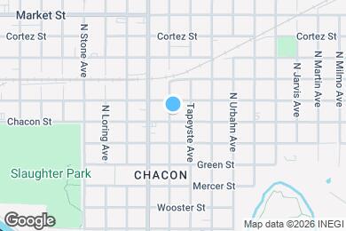 Map image of the property - 1708 Chacon St
