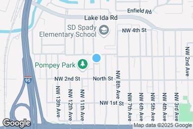 Map image of the property - 235 NW 10th Ave