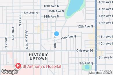 Map image of the property - 1115 8th St N