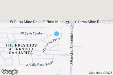 Map image of the property - 56 W Camino Fuste