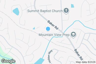 Map image of the property - 2362 Proctor Creek Enclave