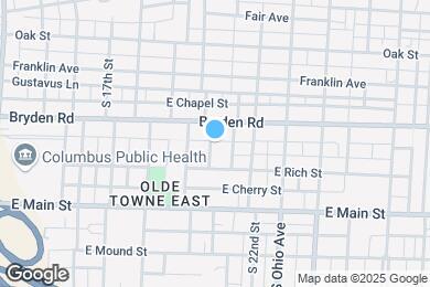 Map image of the property - 254 S 20th St