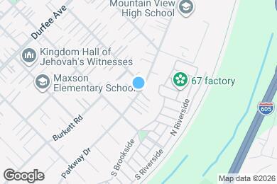 Map image of the property - 2651 Parkway Dr