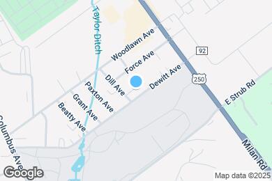 Map image of the property - 707 Dewitt Ave
