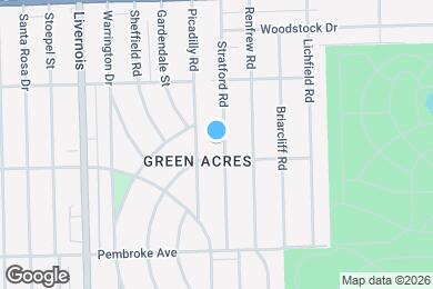 Map image of the property - 20129 Stratford Rd