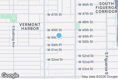 Map image of the property - 906 W 50th St