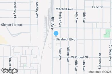 Map image of the property - 1612 Elizabeth Blvd