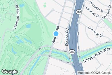 Map image of the property - 5925 Almeda Rd