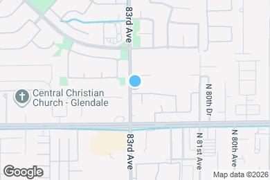 Map image of the property - 8228 W Palmaire Ave