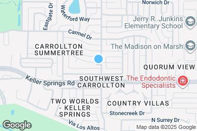 Map image of the property - 2626 Fallcreek Dr
