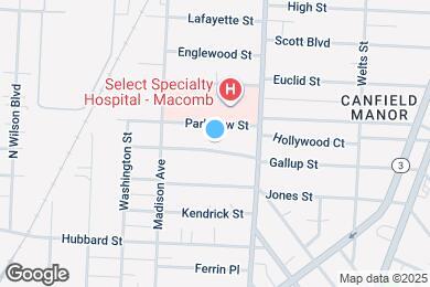 Map image of the property - 142 Gallup St