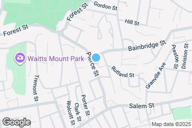 Map image of the property - 95 Pierce St