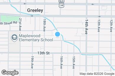 Map image of the property - 1605 12th St