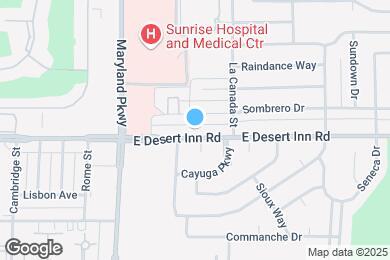 Map image of the property - 1402 E Desert Inn Rd