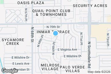 Map image of the property - 2812 N 69th Pl