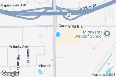 Map image of the property - 2120 Rice St