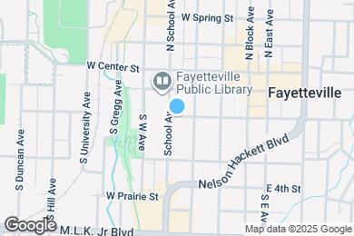 Map image of the property - 373 W Rock St