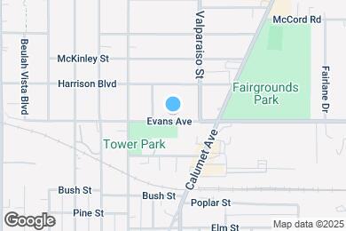 Map image of the property - 207 Evans Ave