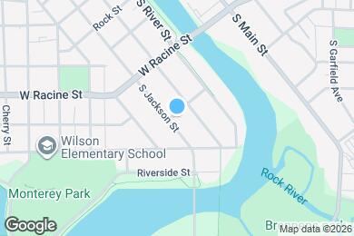 Map image of the property - 603 S Jackson St