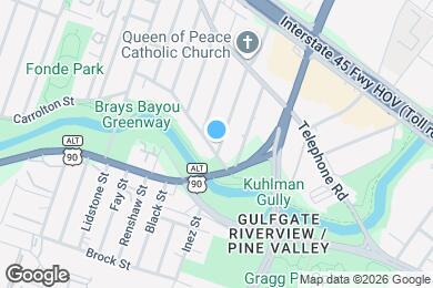 Map image of the property - Casa Roble Apartments