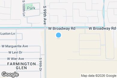 Map image of the property - 9821 W Parkway Dr