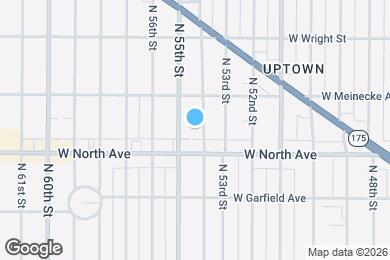Map image of the property - 2331 N 54th St