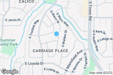 Map image of the property - 3777 S Waco St