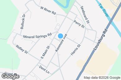 Map image of the property - 607 Kenmore Ave