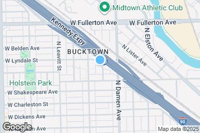 Map image of the property - 2228 N Seeley Ave