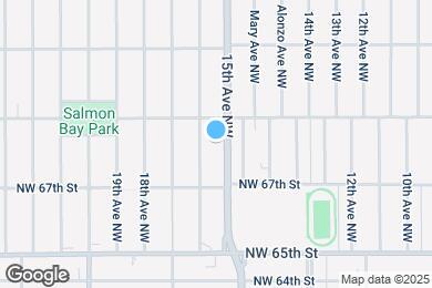 Map image of the property - 6741 15th Ave NW