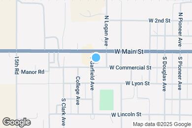 Map image of the property - 817 W Commercial St