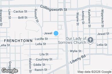 Map image of the property - 4049 Lucille St