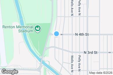 Map image of the property - 328 Burnett Ave N