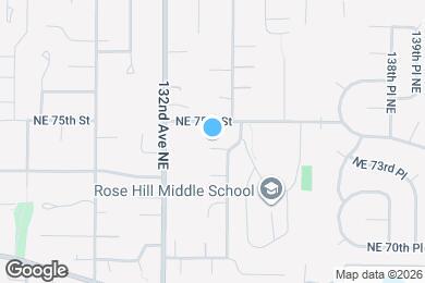 Map image of the property - 13310 NE 74th St