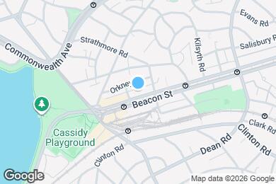 Map image of the property - 1902 Beacon St