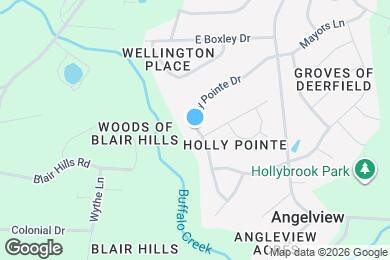 Map image of the property - 1084 Holly Pointe Dr