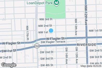 Map image of the property - 1534 NW 1st St