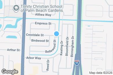 Map image of the property - 9412 Bellewood St