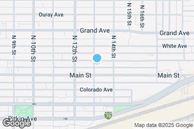 Map image of the property - 1301 Rood Ave