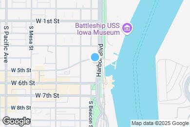 Map image of the property - 511 S Harbor Blvd