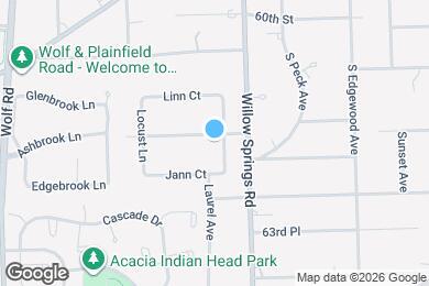 Map image of the property - 10901 62nd St