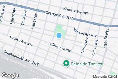 Map image of the property - 1412 Moorman Ave NW