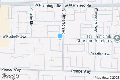Map image of the property - 8227 W Rochelle Ave