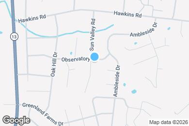 Map image of the property - 1325 Sun Valley Rd