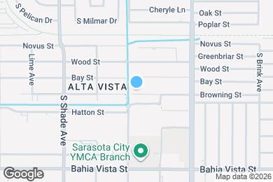 Map image of the property - 2619 Browning St