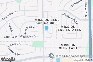 Map image of the property - 7610 San Benito Dr