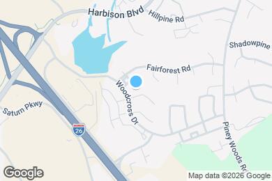 Map image of the property - 203 Manor View Ct