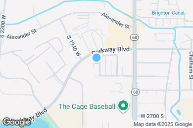 Map image of the property - 2530 S Parkcrest Dr