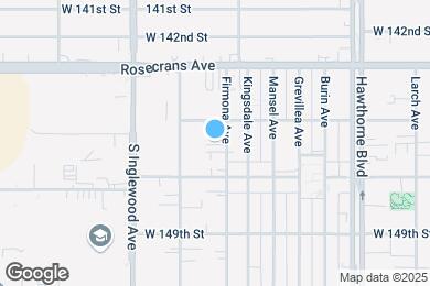 Map image of the property - 14523 1/2 Firmona Ave