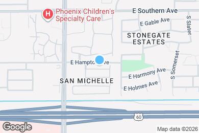 Map image of the property - 5334 E Harmony Ave
